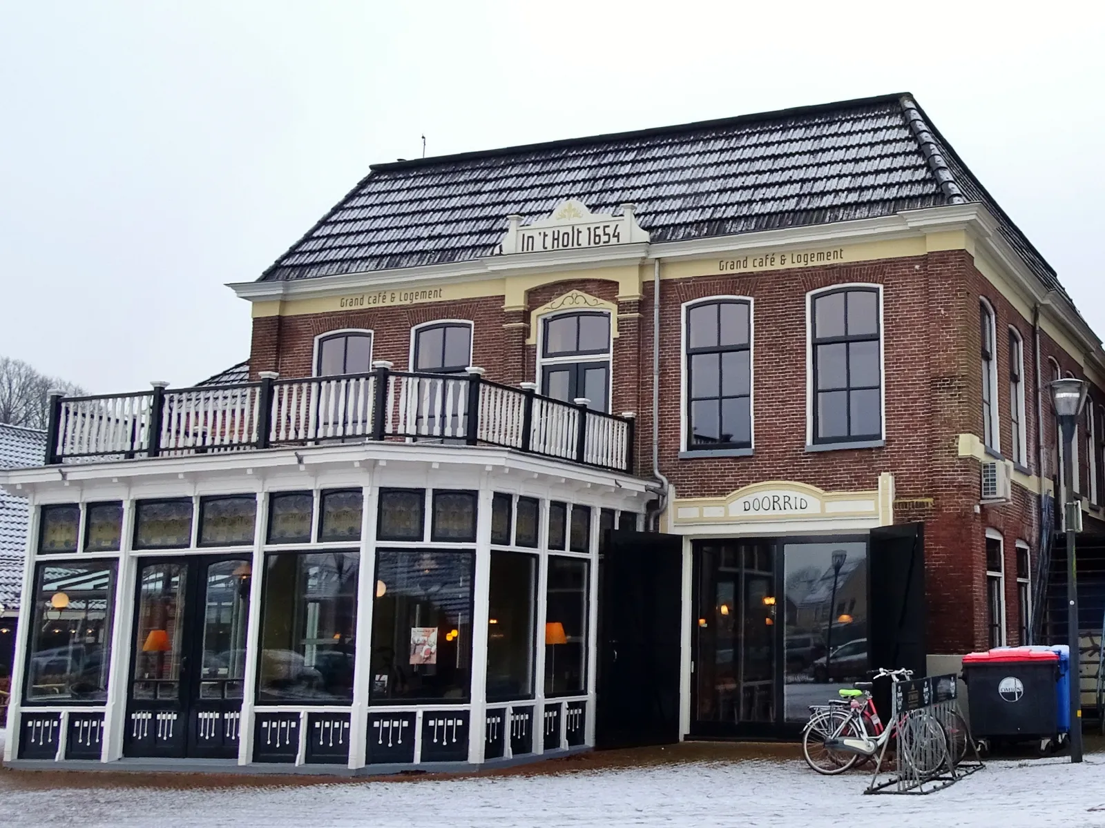 Hotel in 't Holt met Doorrid